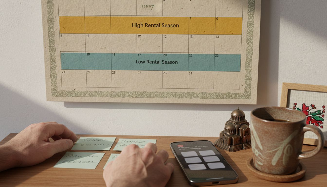 сезонен календар наеми