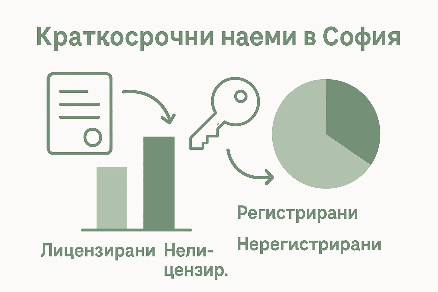 Инфографика: Лицензирани и нелицензирани имоти в София