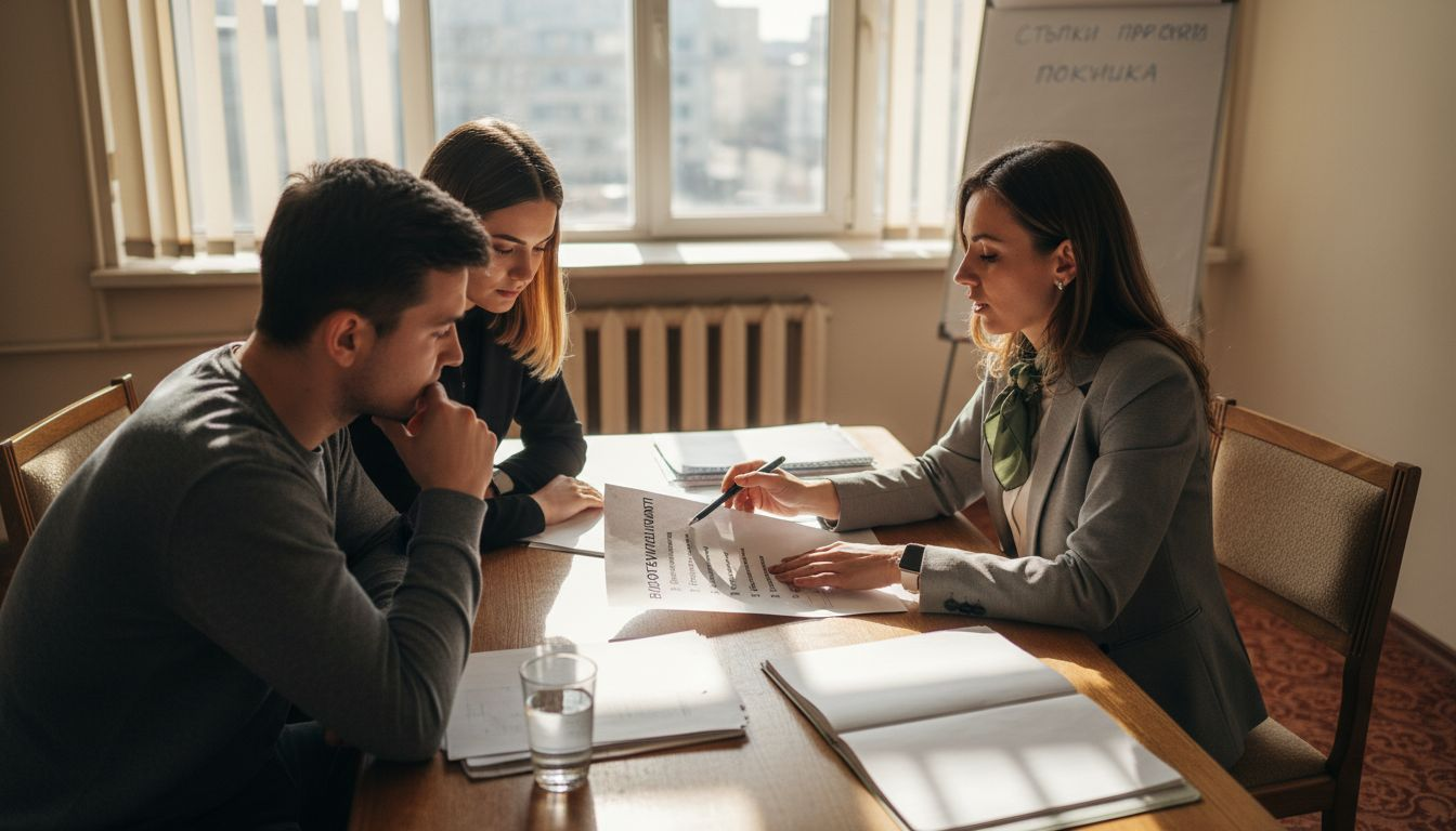 Брокерът подробно разяснява на клиентите си какви услуги предлага агенцията за недвижими имоти.