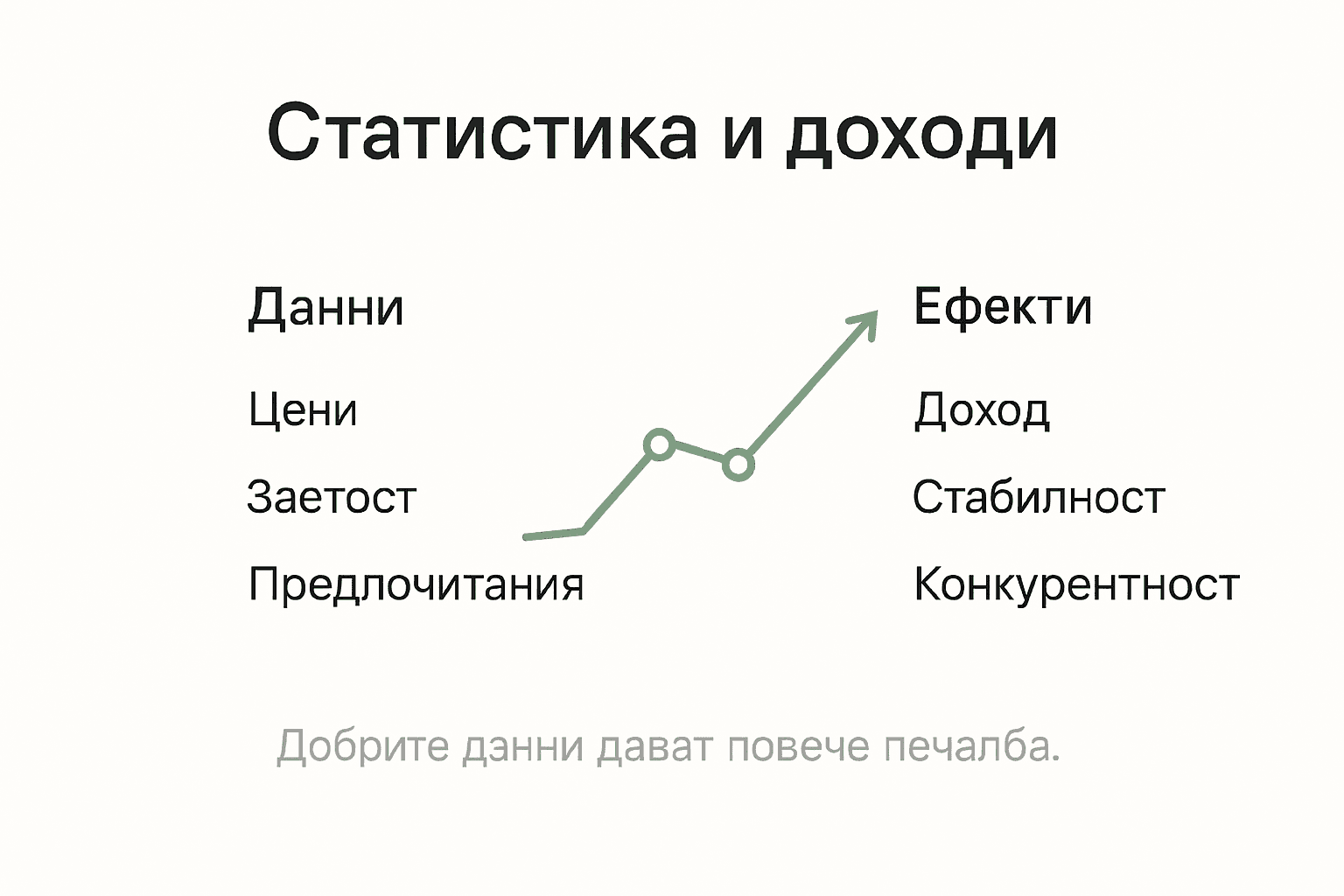 Инфографика с основни данни за имотния пазар и информация за доходността от наеми