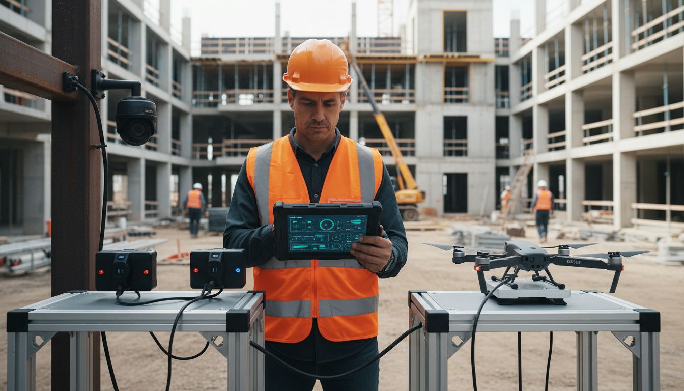 monitoraggio tecnologia cantiere