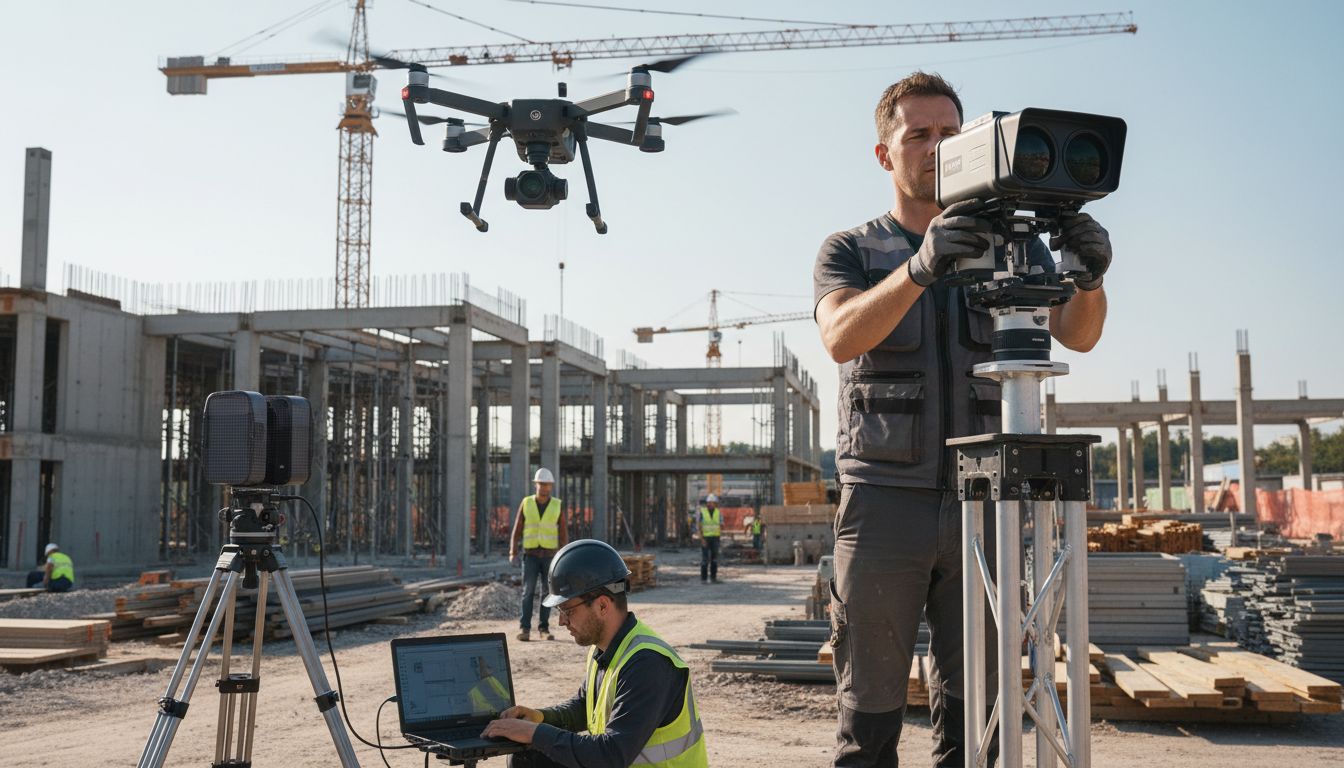 installazione time-lapse droni scanner