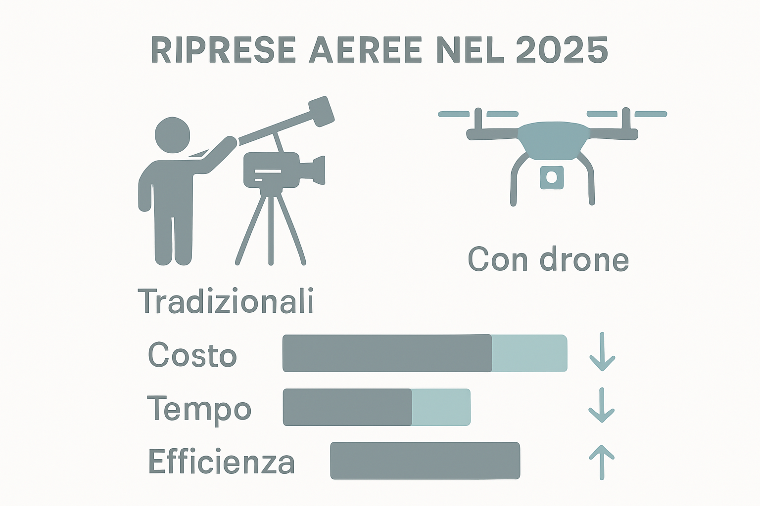 Infographic: drone vs. traditional filming efficiency
