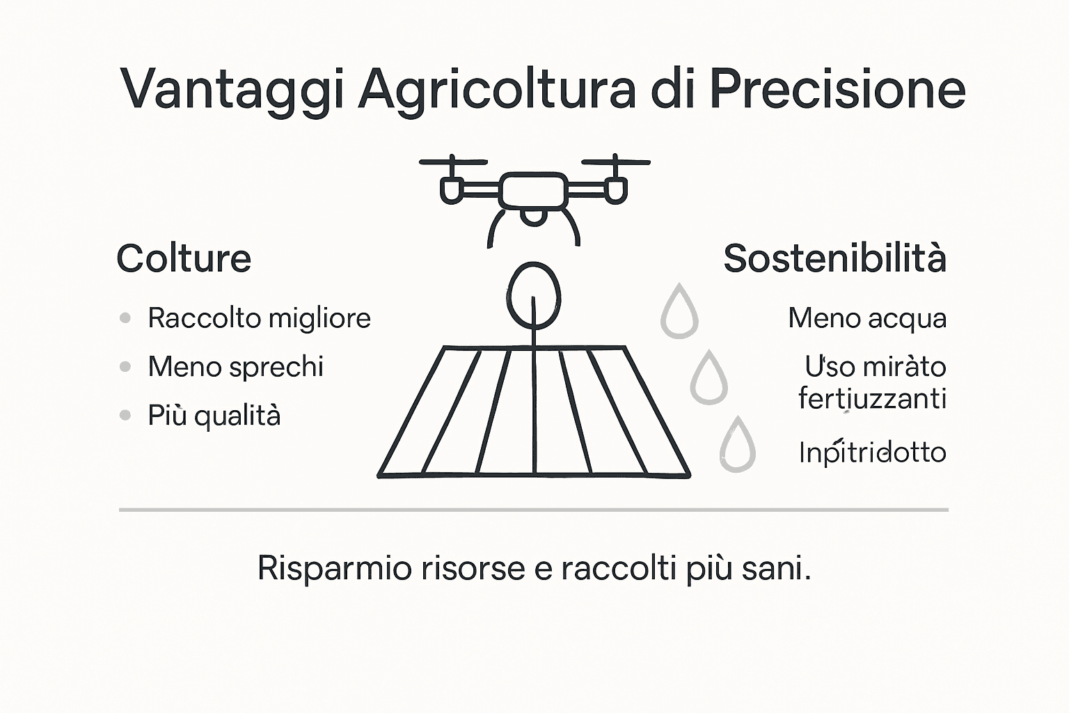 Infografica: tutti i benefici dell’agricoltura di precisione