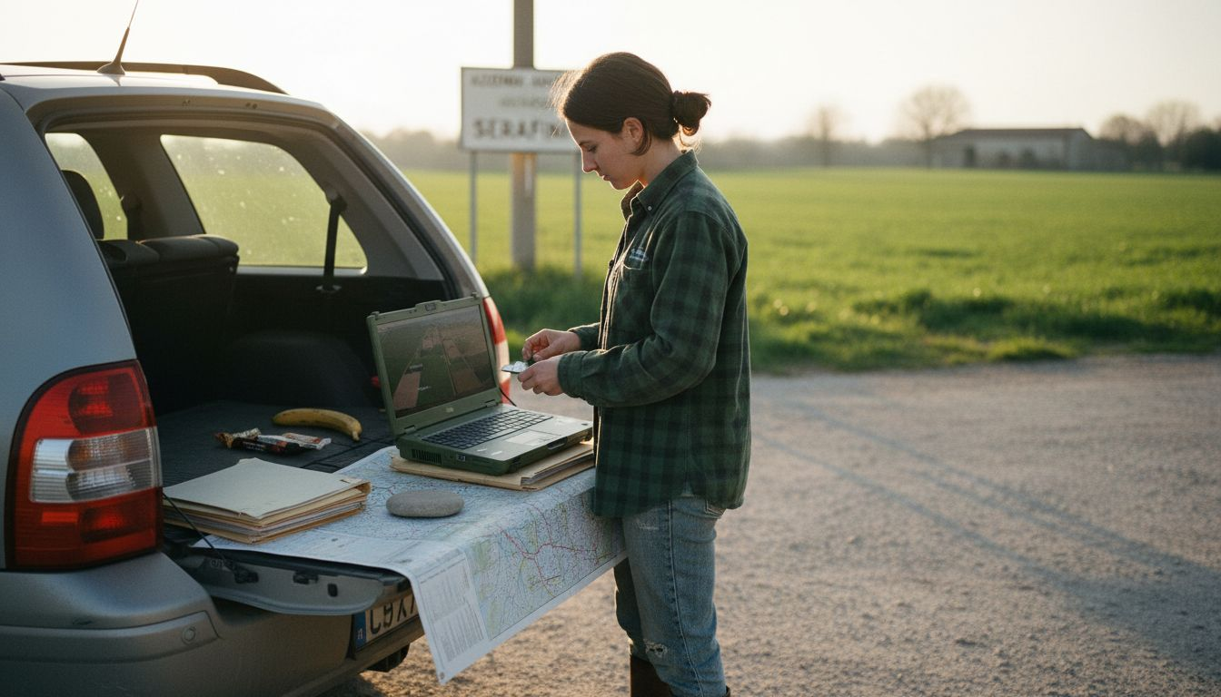 Agronomo che analizza e gestisce i dati raccolti dai droni in azienda agricola
