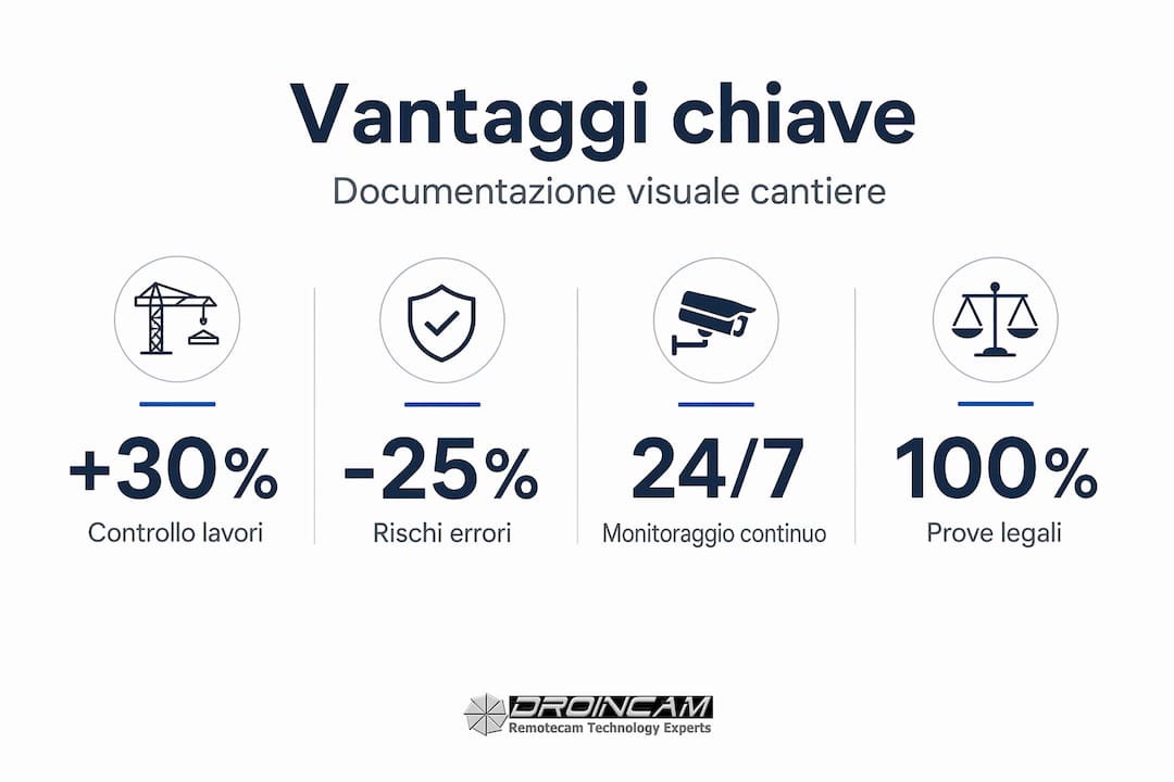 Infografica: i principali vantaggi della documentazione visuale