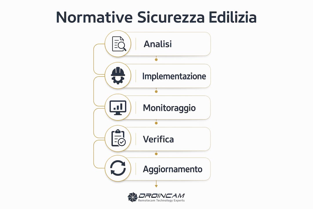 Infografica che riassume i punti salienti delle principali norme sulla sicurezza digitale
