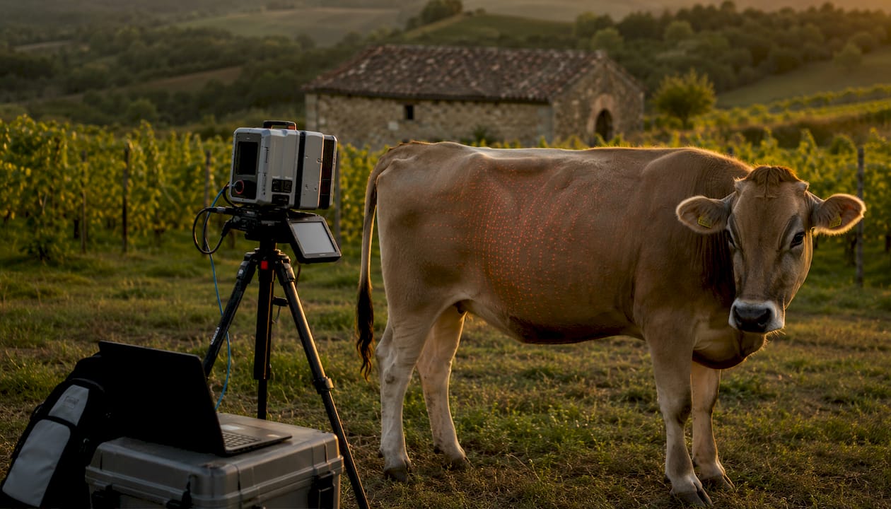 Rilievo morfologico delle mucche all’aperto tramite dispositivo LiDAR