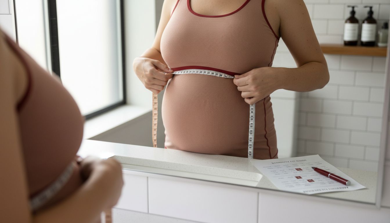 maternity bra band size