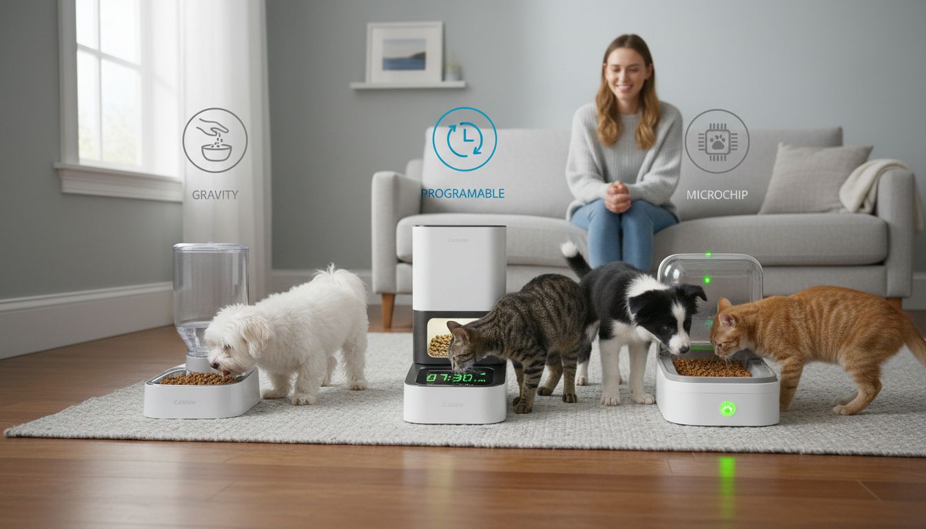 pet feeder types