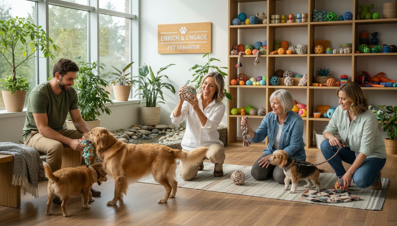 sensory stimulation pet toys