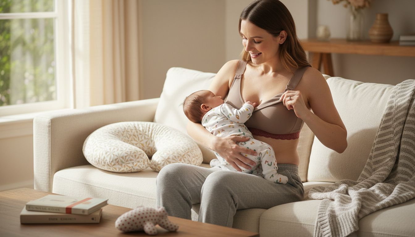 nursing bra features