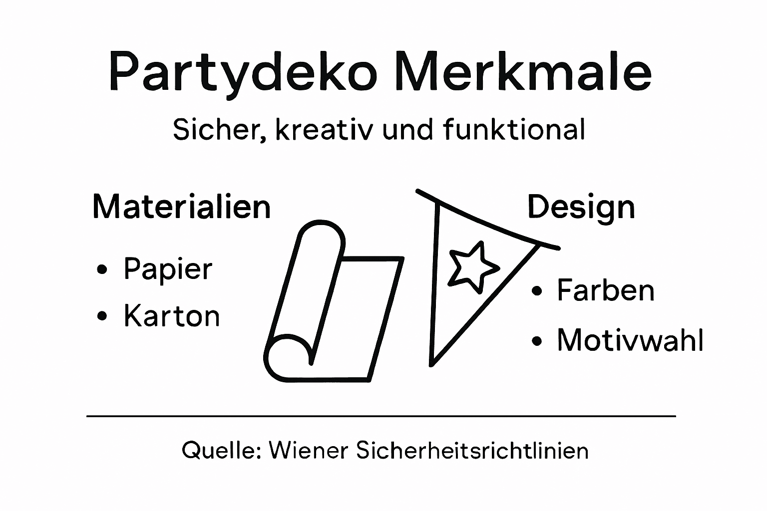 Übersicht: Materialien und Gestaltungsideen für Kindergeburtstagsdeko