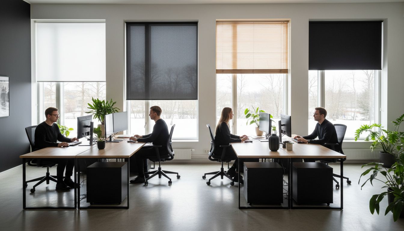 screen blinds office