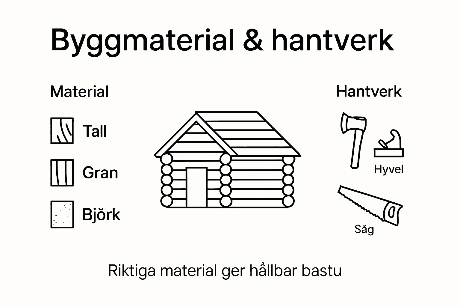 Så väljer du rätt bastumaterial – finskt hantverk i fokus