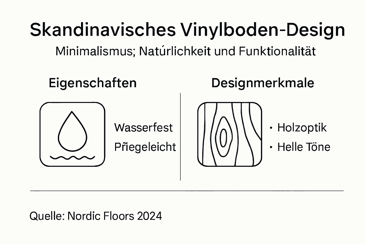 Übersicht: Die besonderen Eigenschaften skandinavischer Vinylböden auf einen Blick