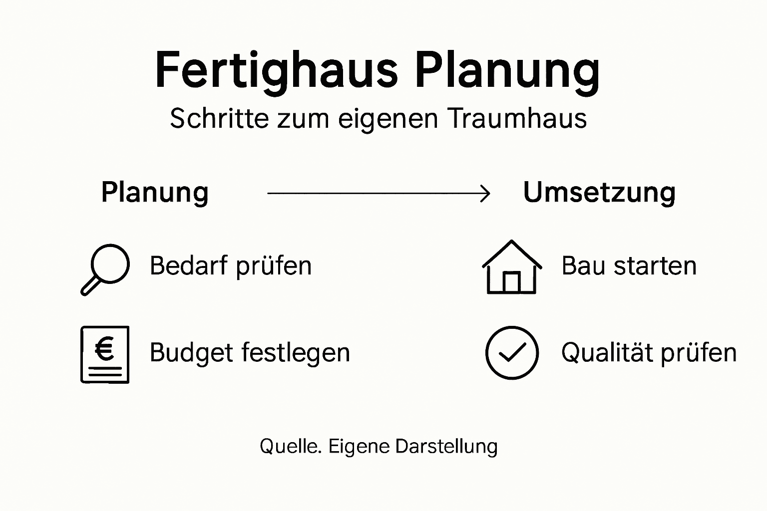 Schritt-für-Schritt-Überblick: So planen Sie Ihr Fertighaus