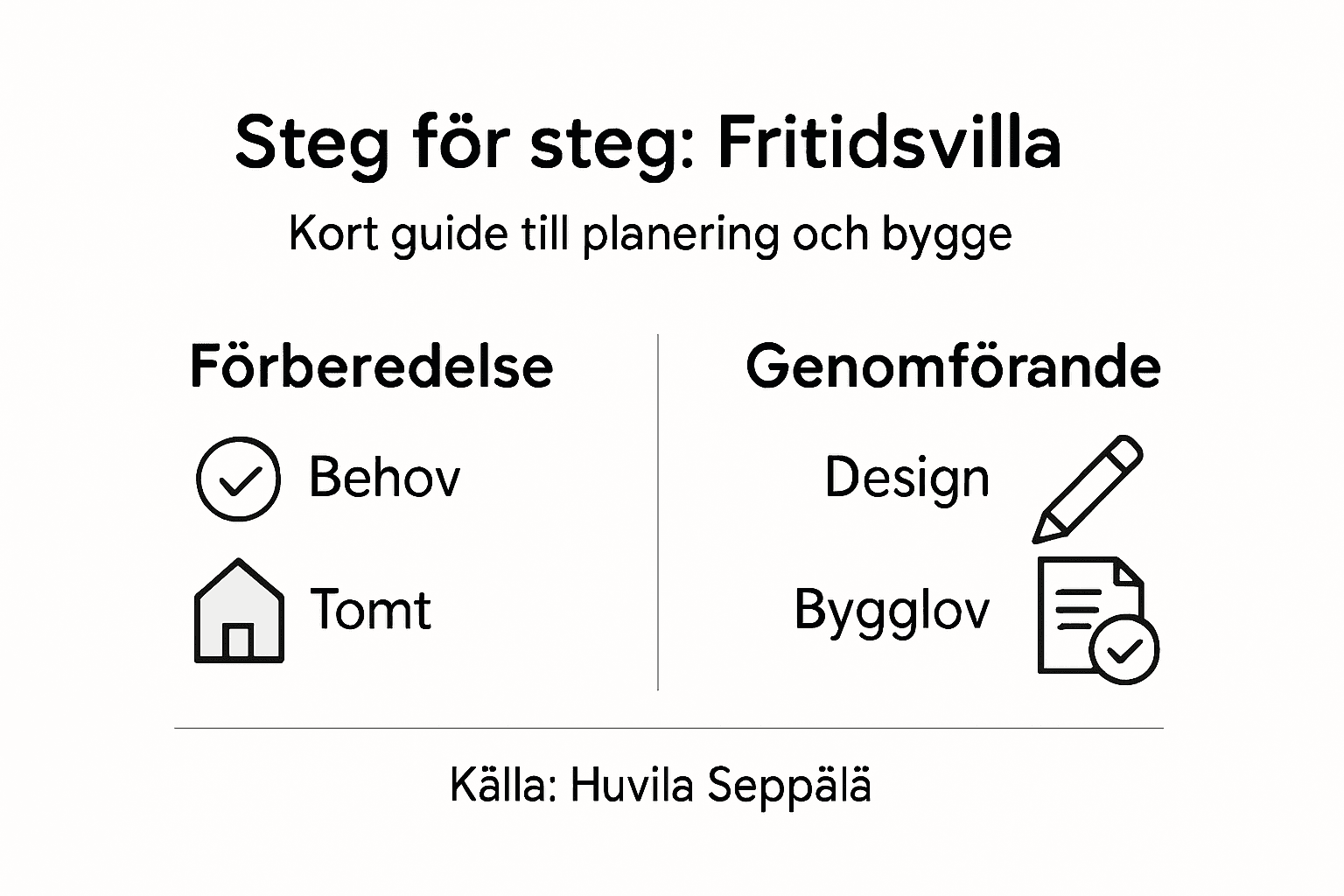 Grafisk guide: Så planerar du ditt fritidshus – steg för steg