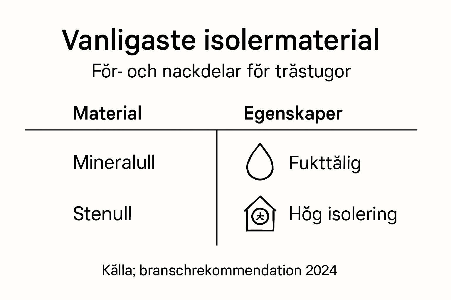 Fakta om isoleringsmaterial för friggebodar – egenskaper och tips
