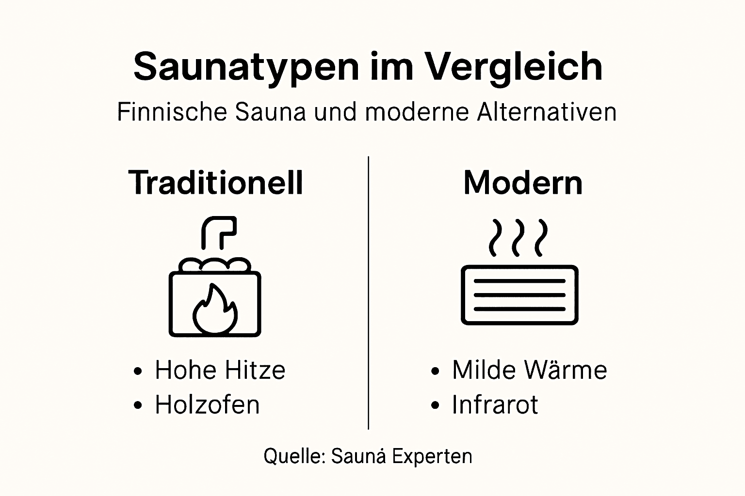 Übersicht: Verschiedene Saunaarten und ihre gesundheitlichen Vorteile