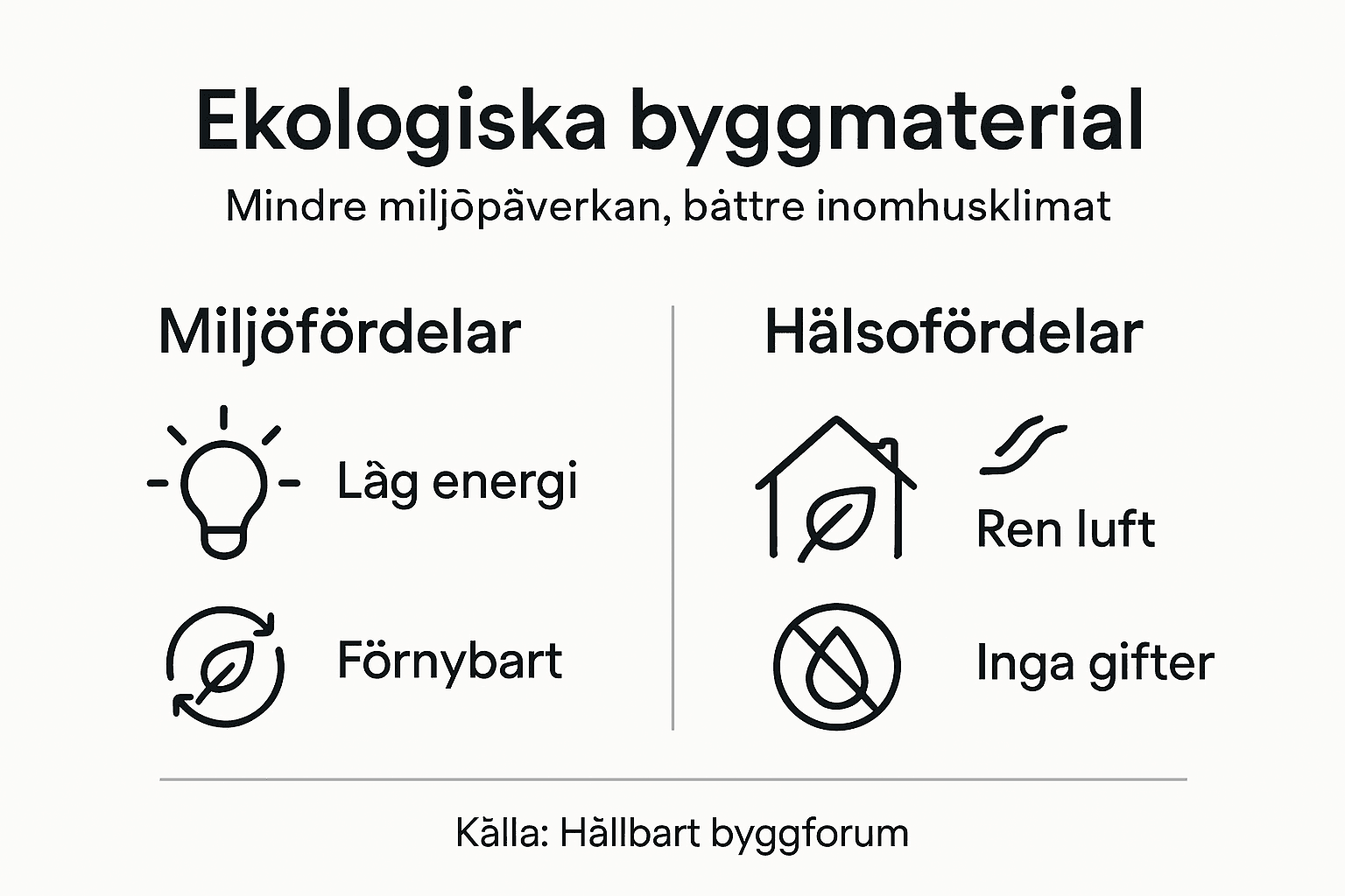 Så bidrar miljövänliga byggmaterial till en hållbar framtid – en översikt i siffror