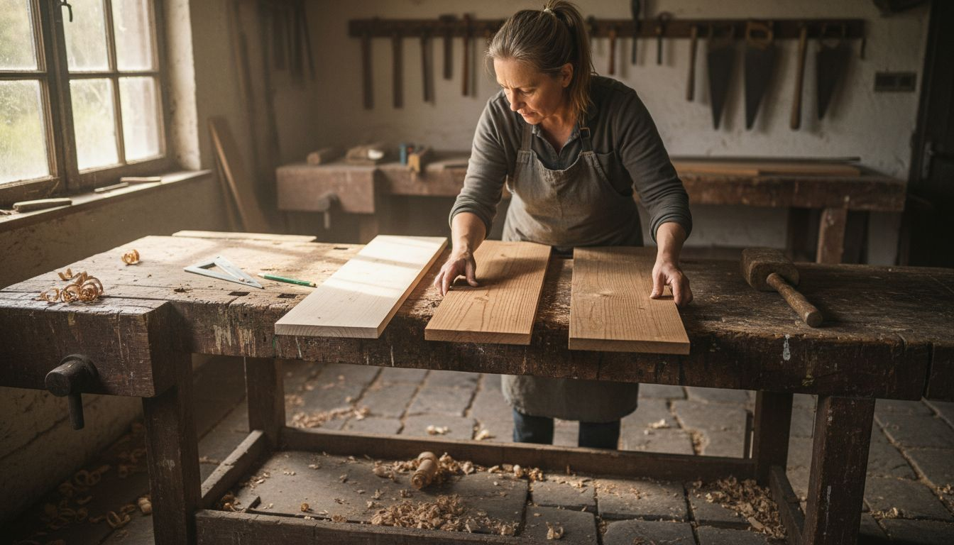 Die richtige Holzauswahl in der Schreinerwerkstatt