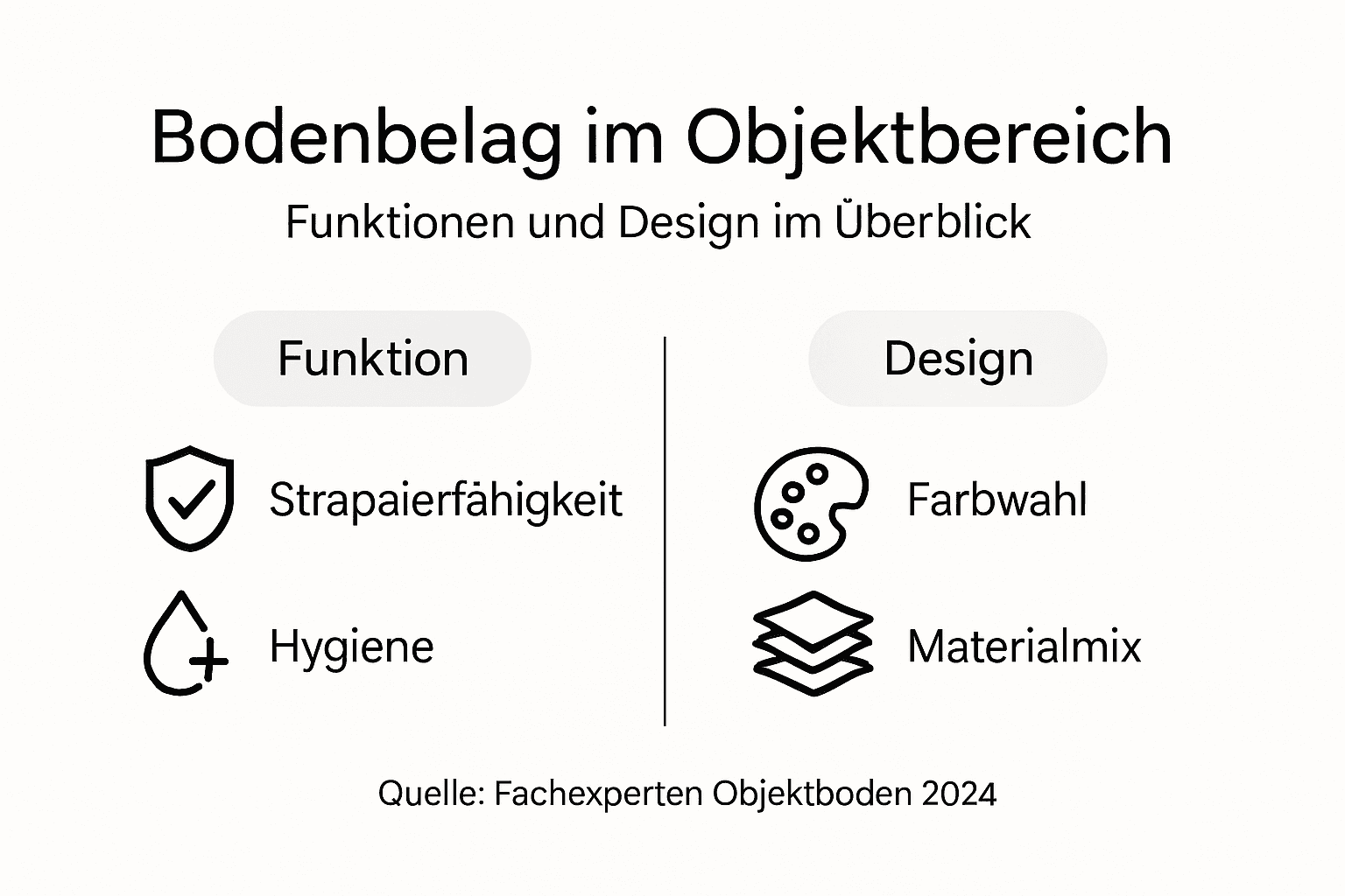 Infografik: Objektböden – Funktion trifft auf Design