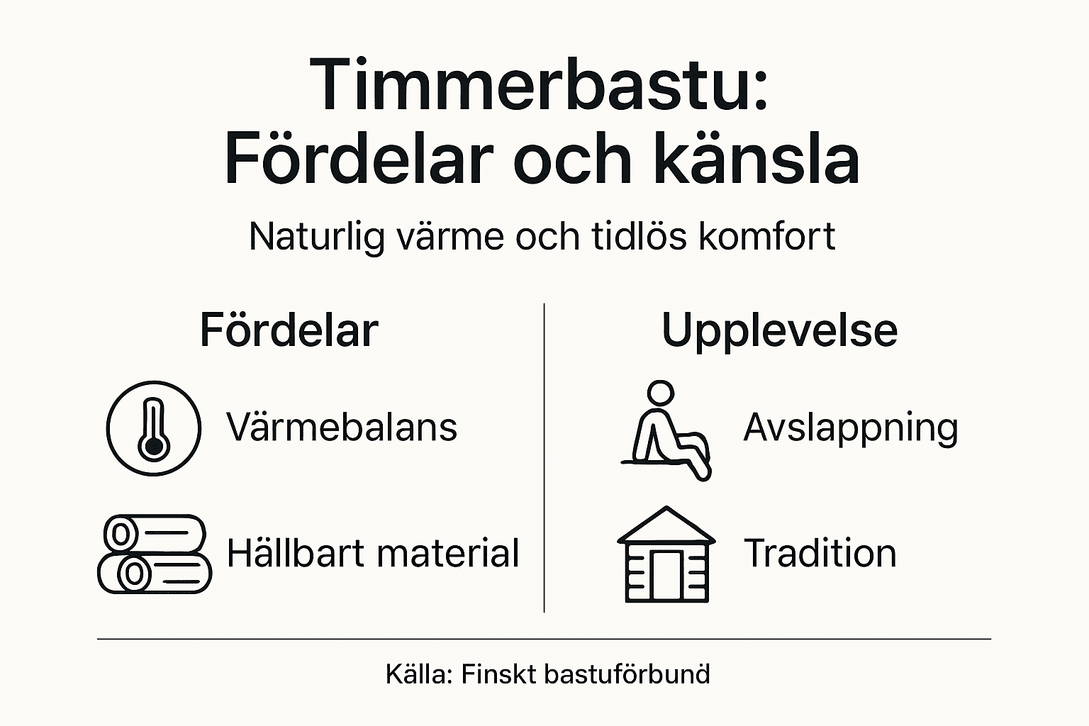 Infografik: Därför älskar vi bastu – hälsofördelar och den unika bastukänslan