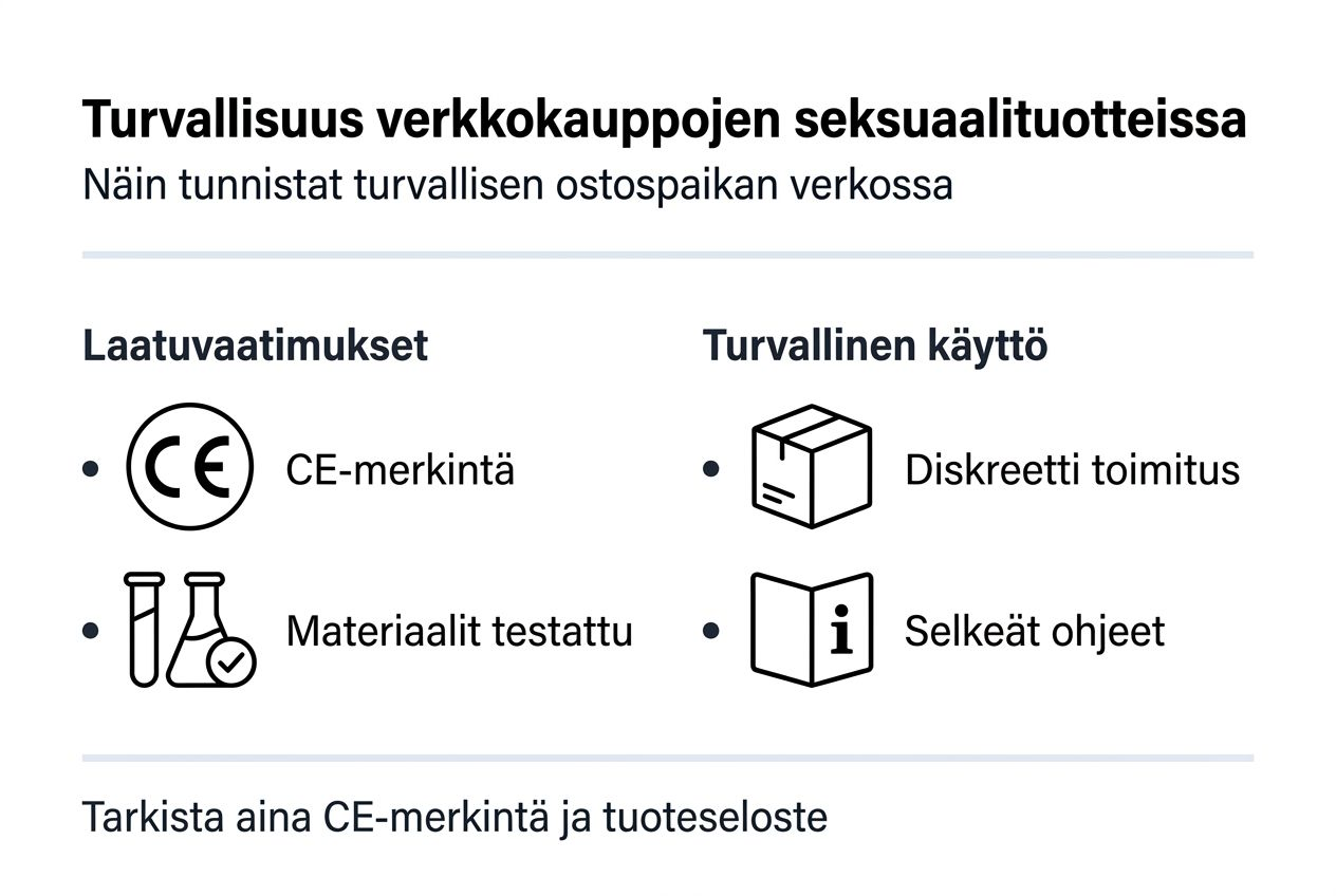 Infografiikka: Näin ostat turvallisia seksileluja netistä