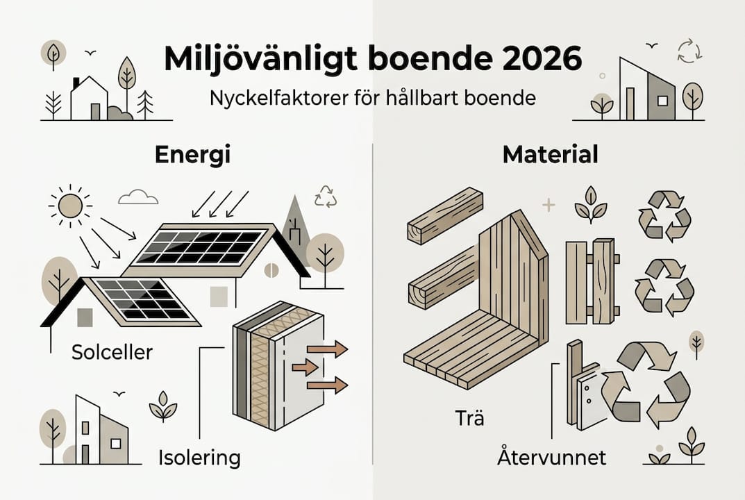 Så bor du miljövänligt i Finland – en översikt i infografik