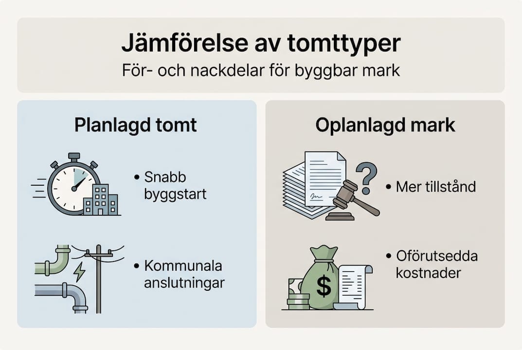 Illustration som visar skillnader mellan olika typer av diagram