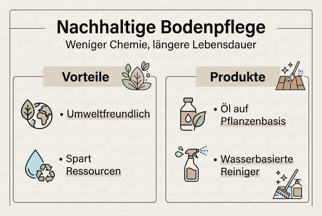 Übersicht: Umweltfreundliche Produkte für die Bodenpflege