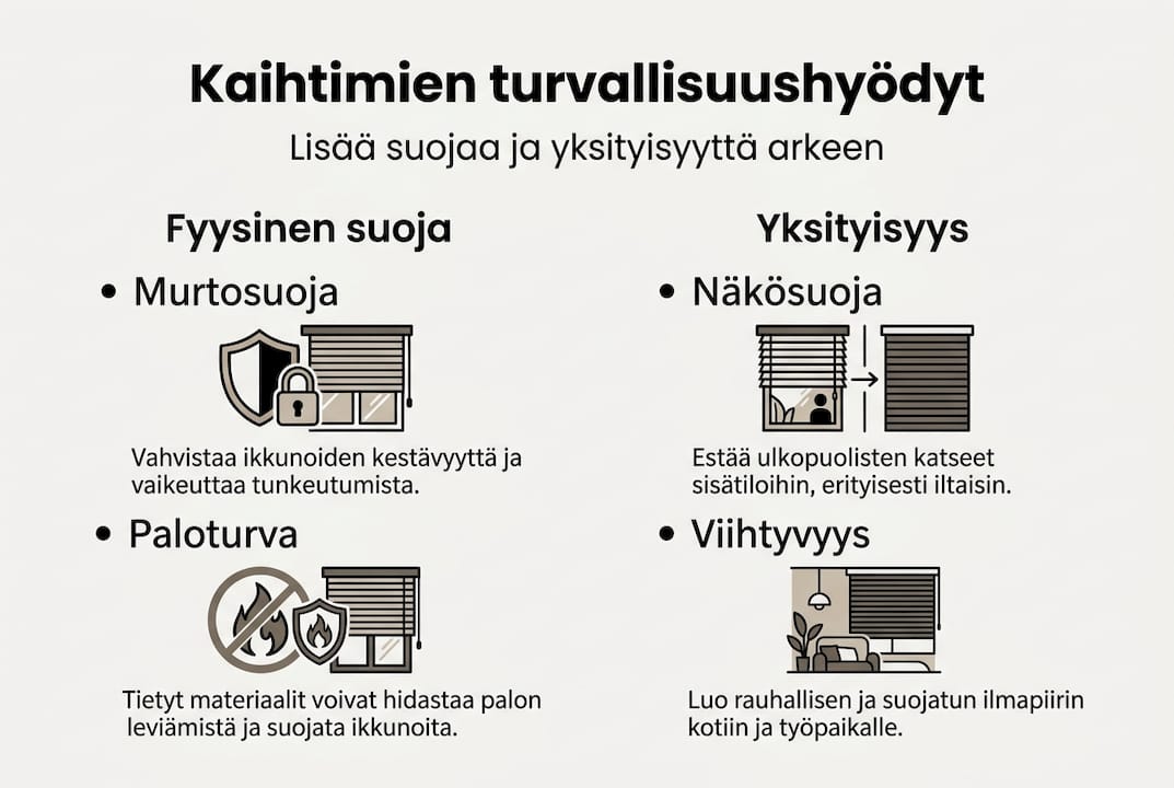 Kaihtimien turvallisuus – tietoisku hyödyistä