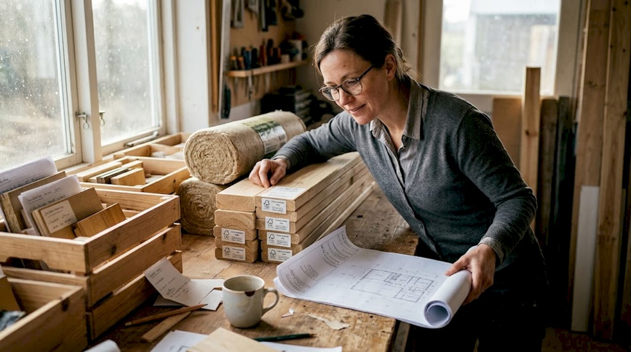 Architect examines eco sauna materials