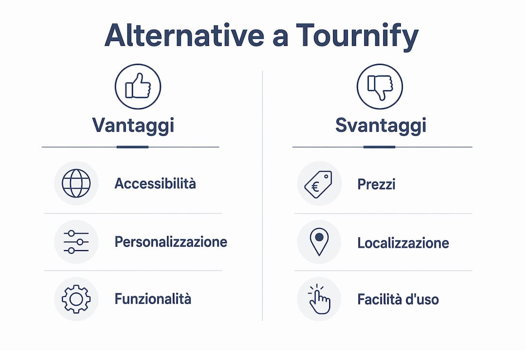 Infografica: pro e contro dei principali software a confronto