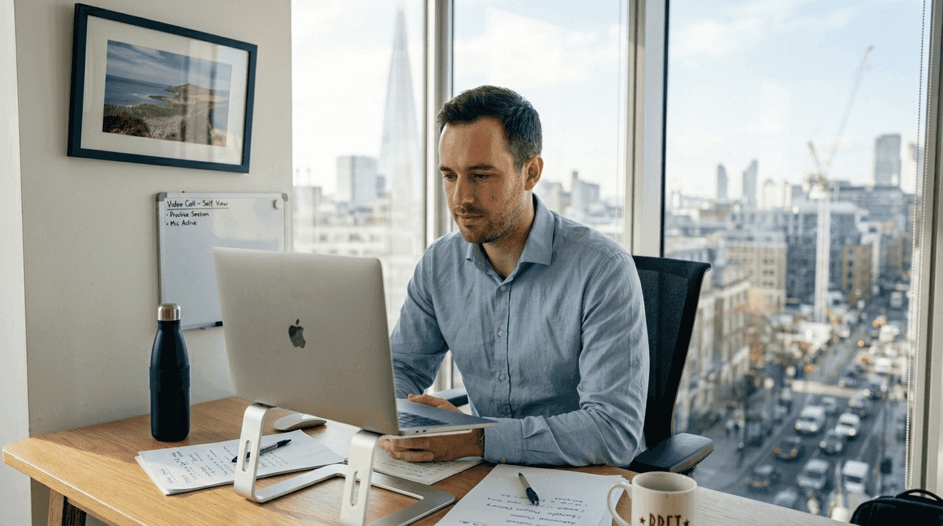 Master eye contact for confident job interviews in 2026