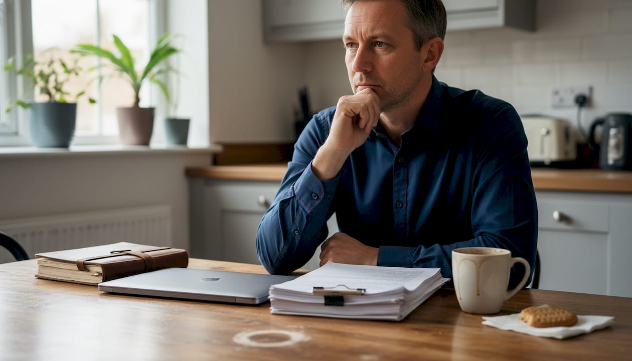 Candidate reflecting on interview failure question