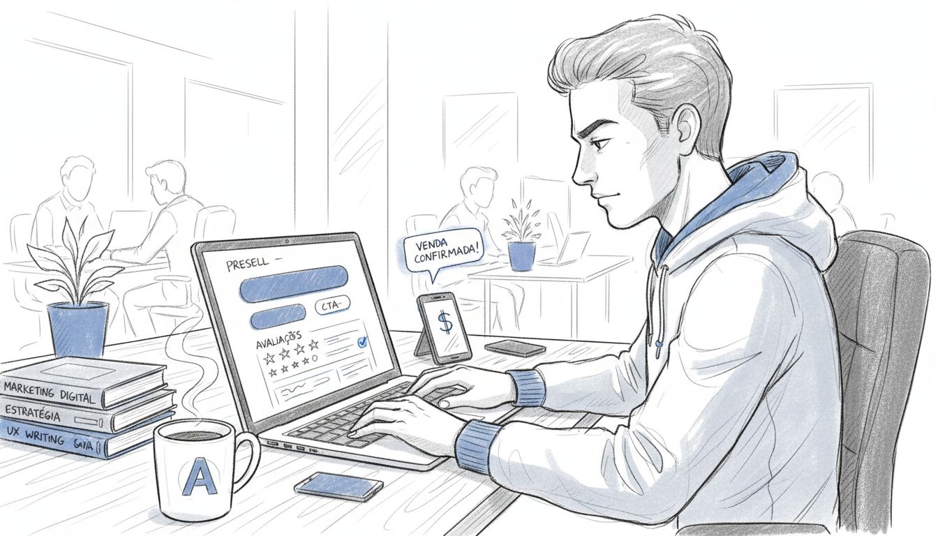 afiliado digital trabalho presell