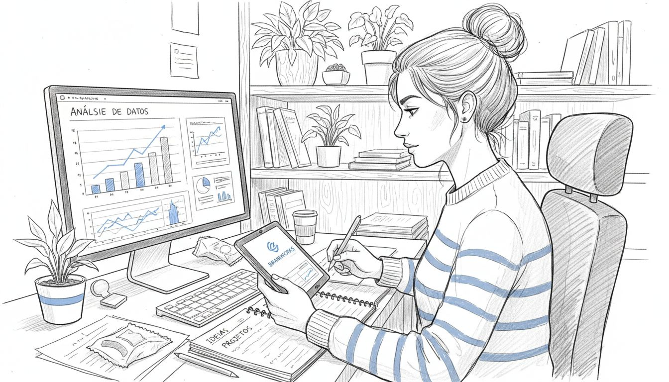 Profissional analisando o comportamento dos usuários no ambiente digital