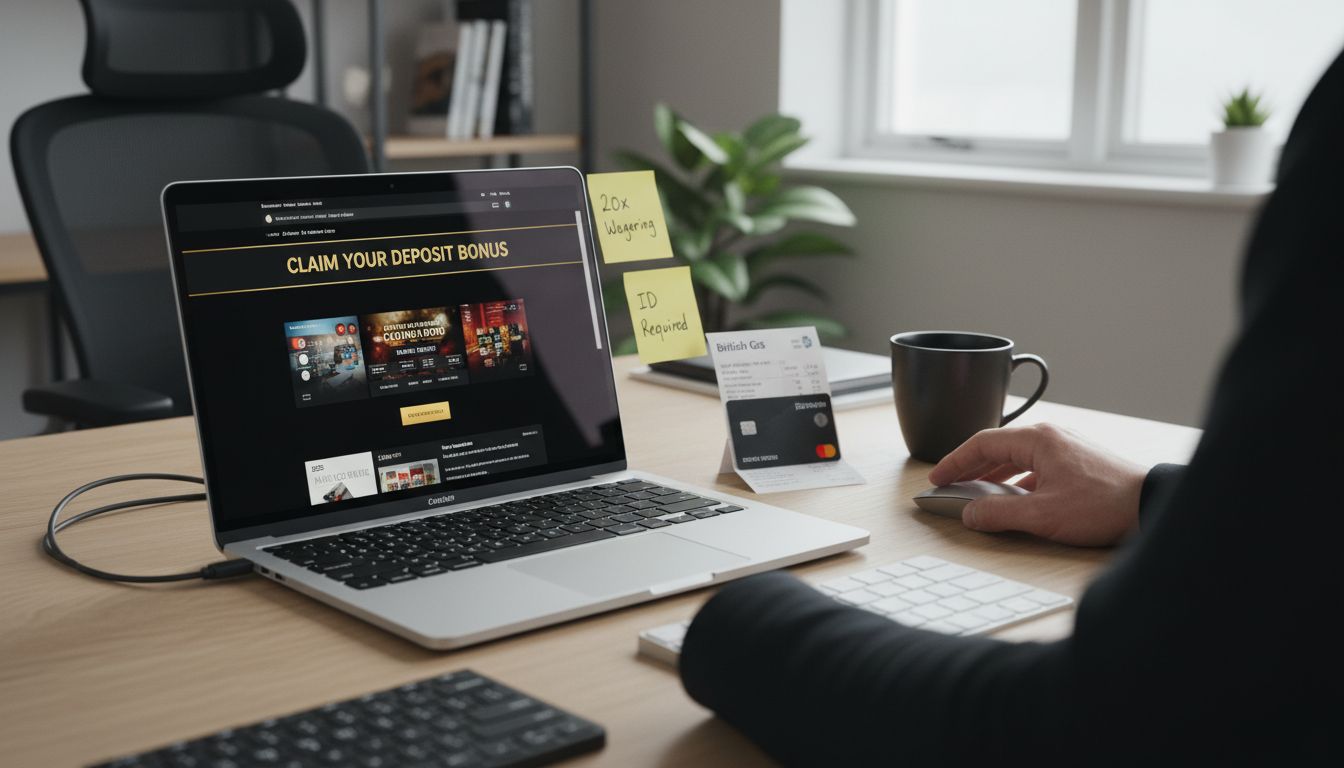 claiming deposit bonus