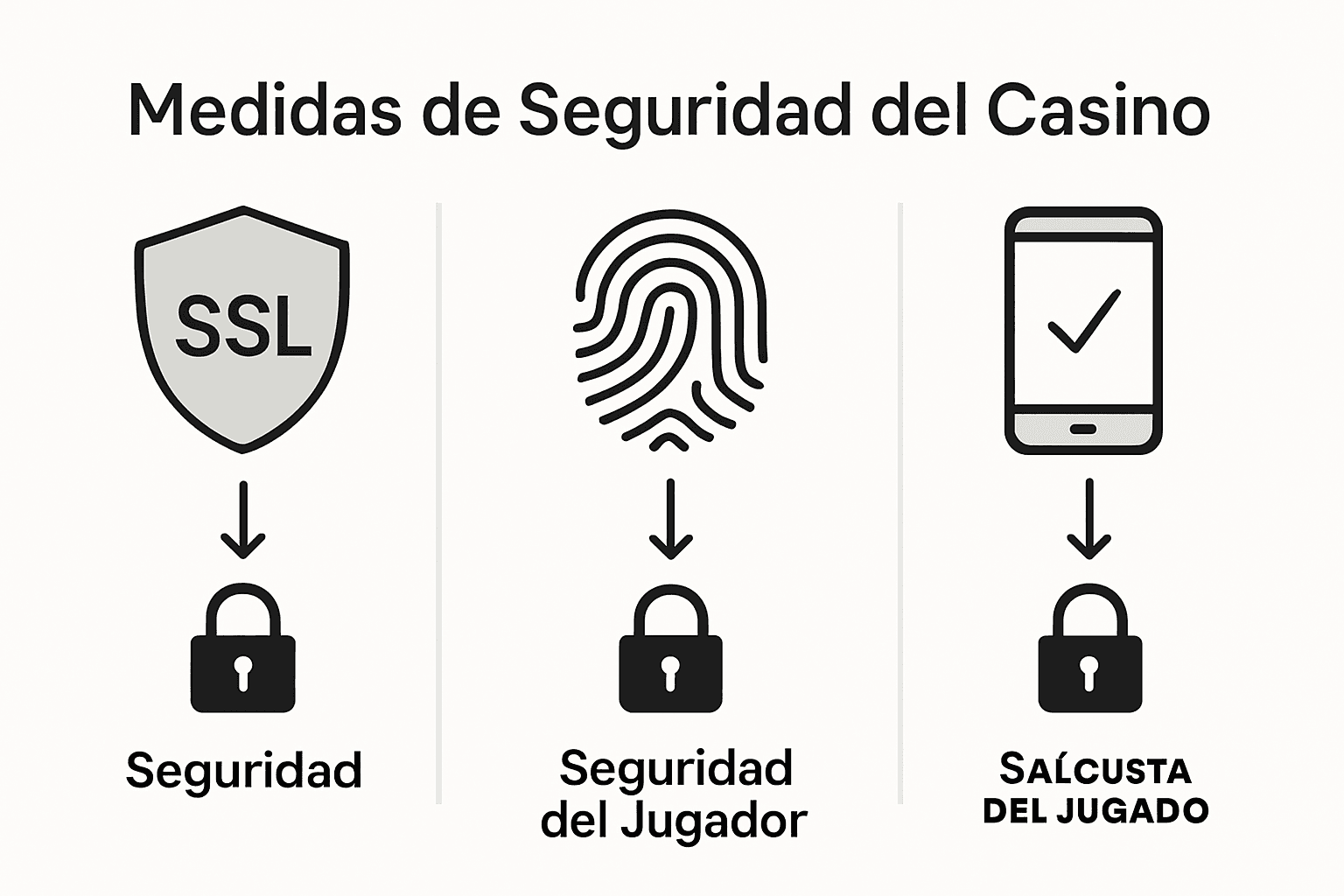Infografía: ¿Qué sistemas de seguridad utilizan los casinos online? Comparativa de las principales medidas de protección