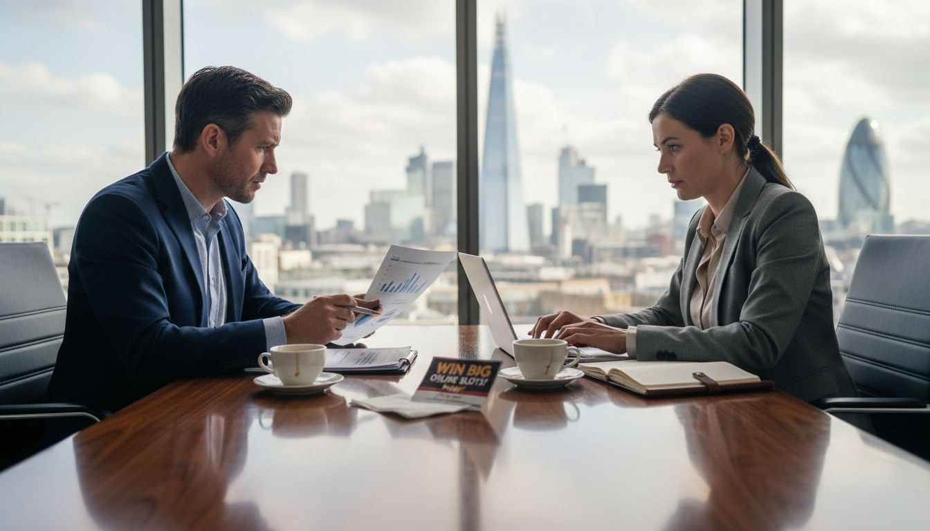 Slot provider meeting in UK office