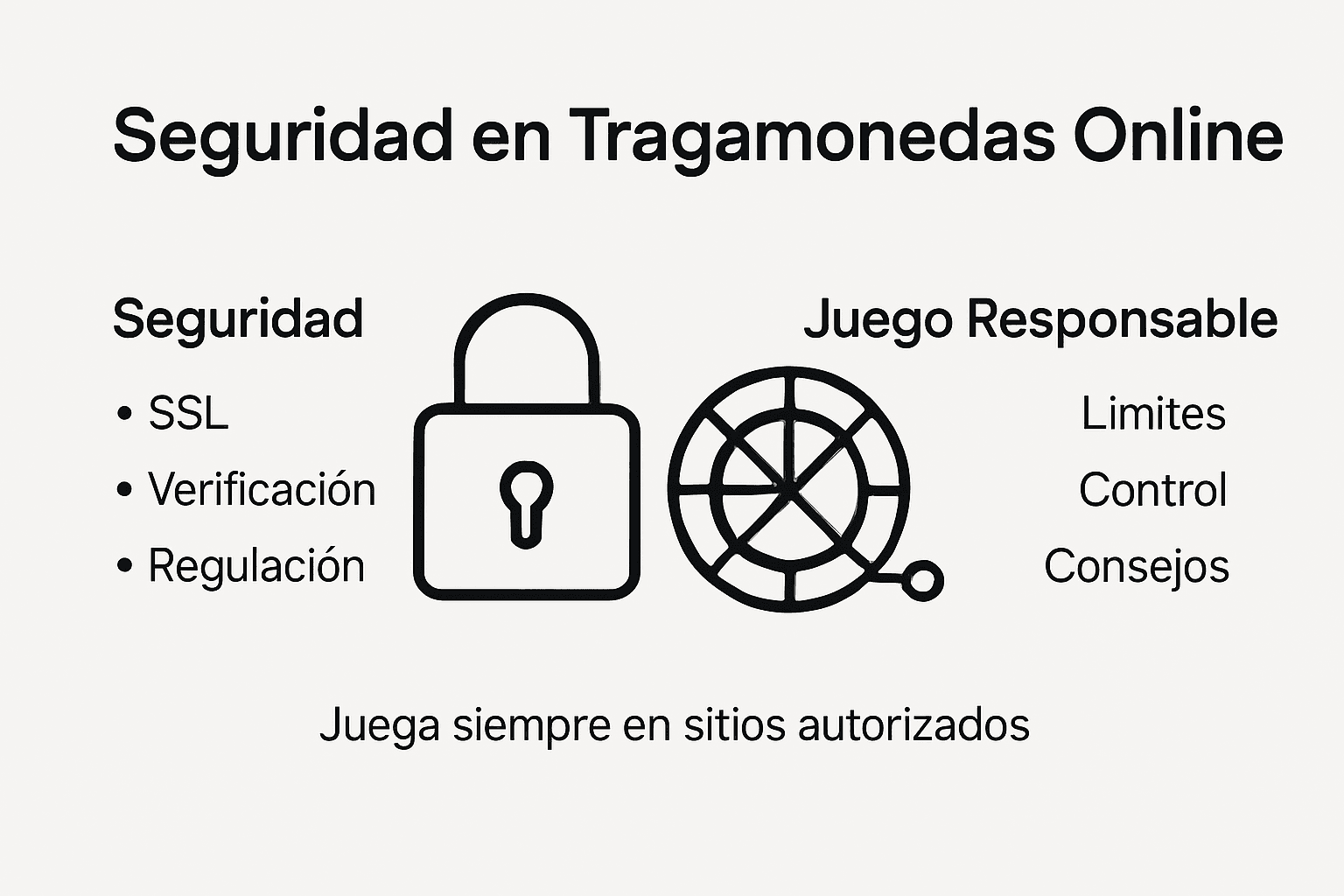 Guía visual para jugar de forma segura en tragamonedas online