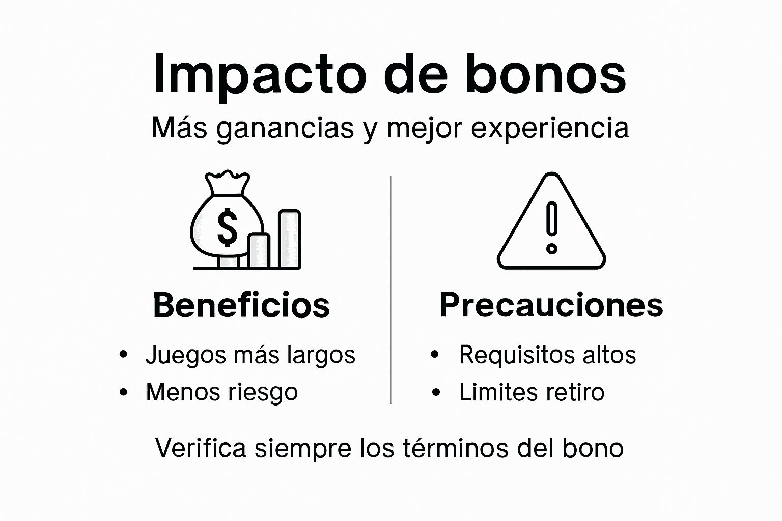 Infografía: ¿Cómo influyen los bonos en tu experiencia jugando a las tragamonedas?