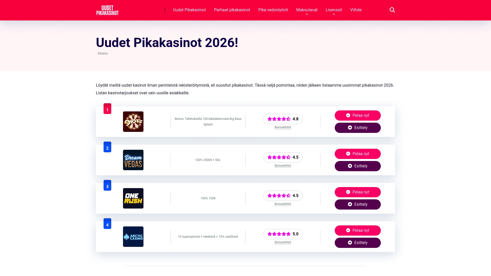 Product Screenshot