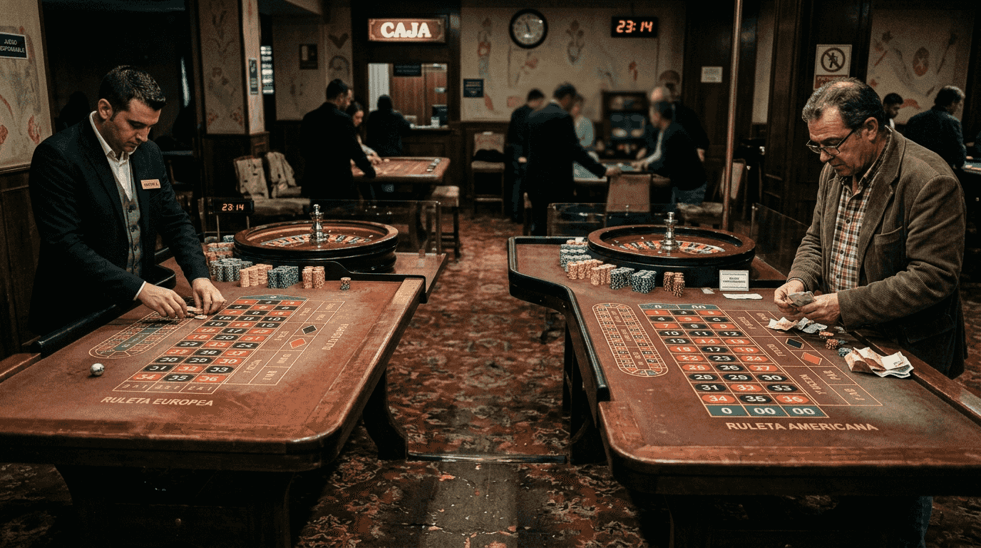 Diferencias entre las mesas de ruleta europea y americana