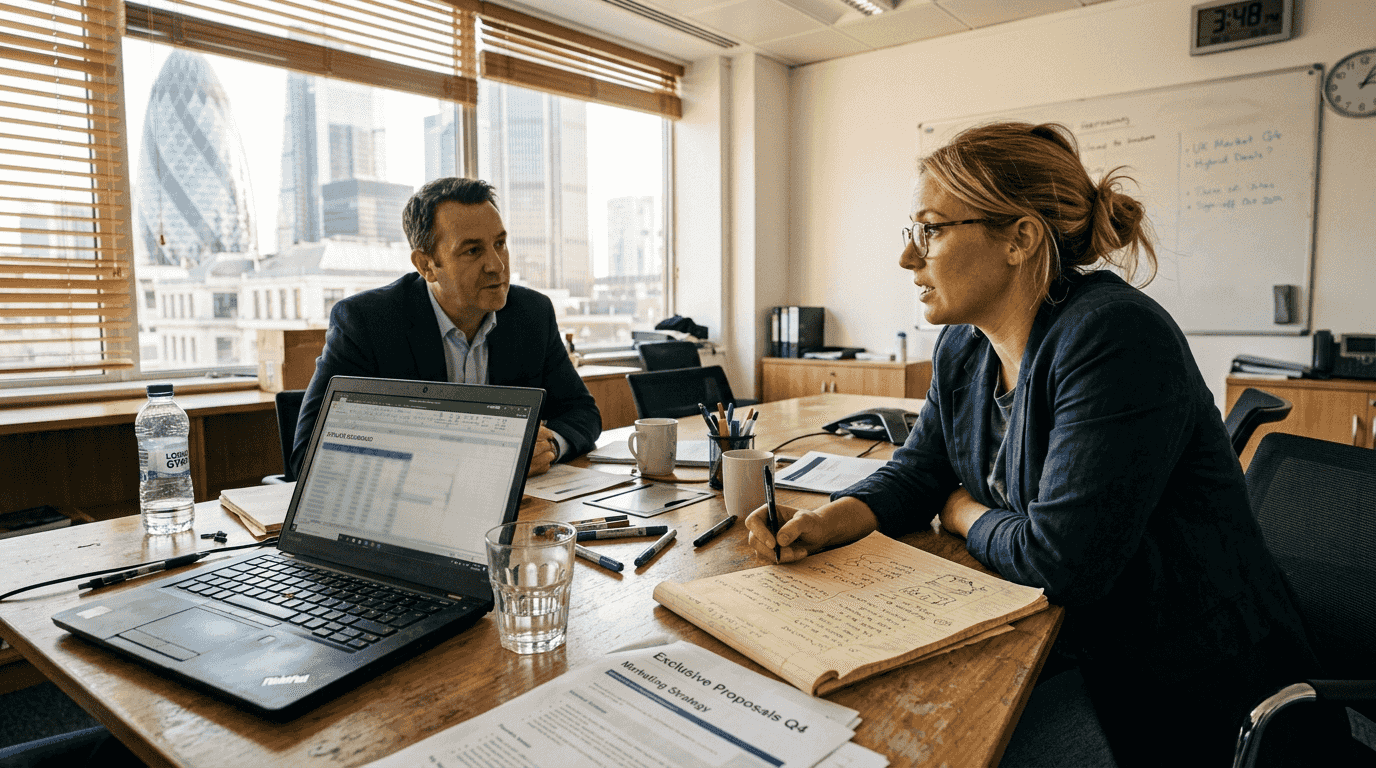 Affiliate negotiator discussing exclusive casino offers