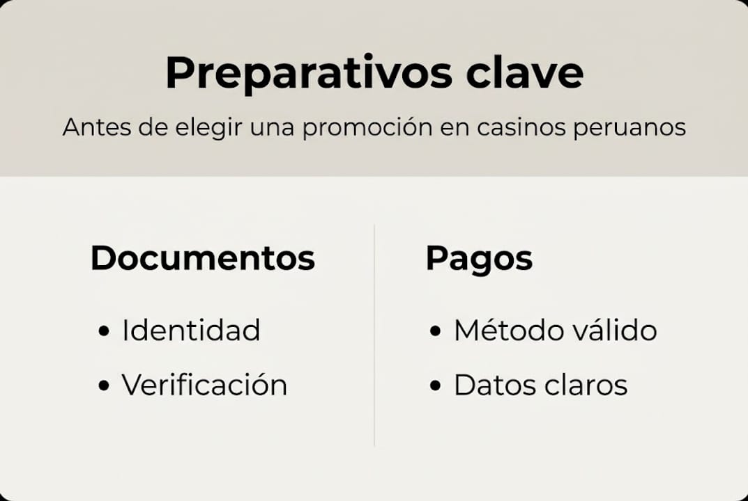 Infografía sobre los pasos necesarios antes de evaluar promociones