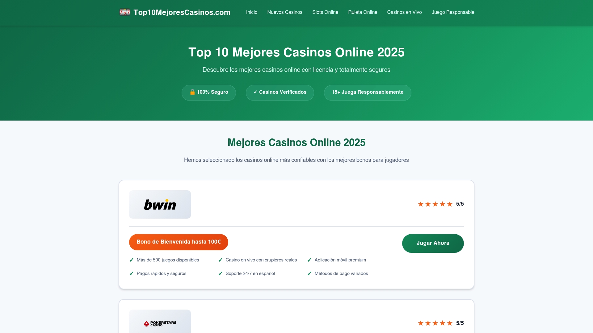 https://top10mejorescasinos.com