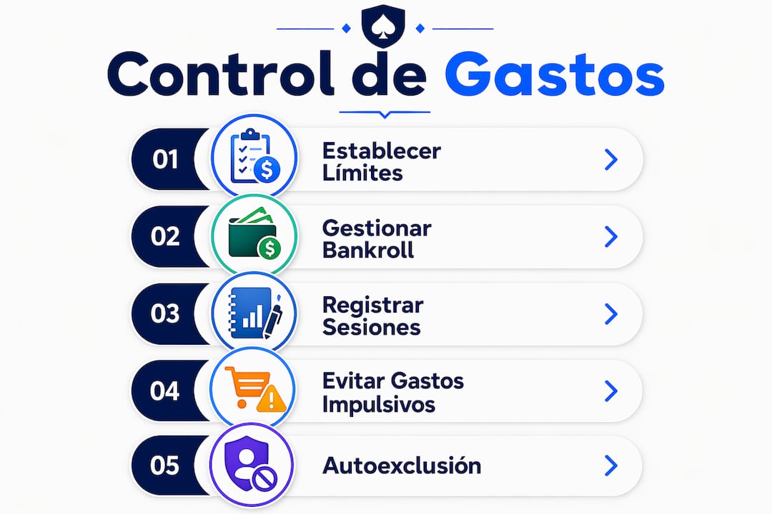 Infografía: claves para gestionar tu presupuesto en casinos online